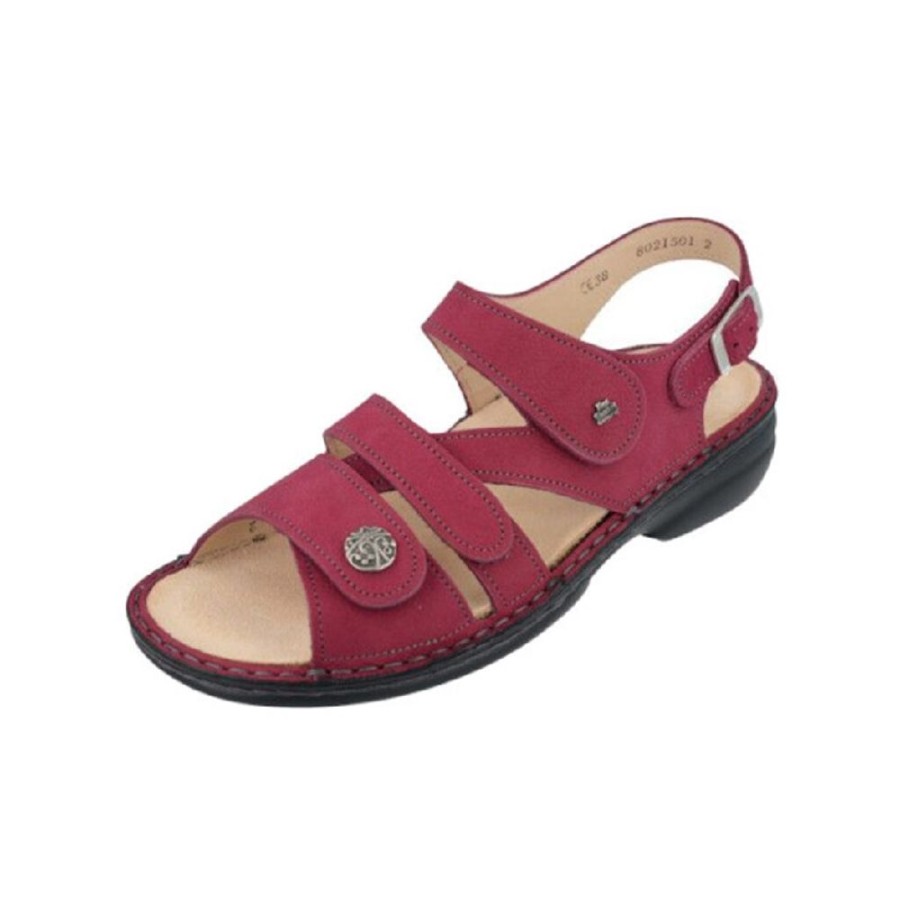 Finn Comfort Gomera-S Raspberry Vienna Nubuck | Sandals