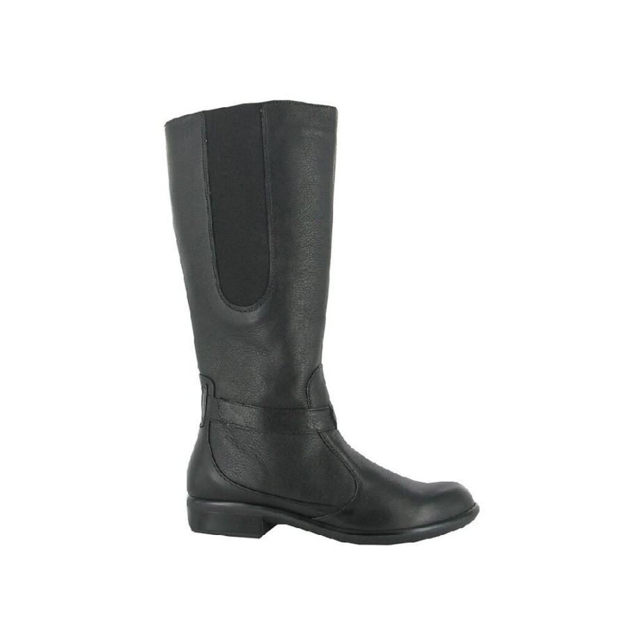 Naot Viento Water Resistant Black Leather | Boots