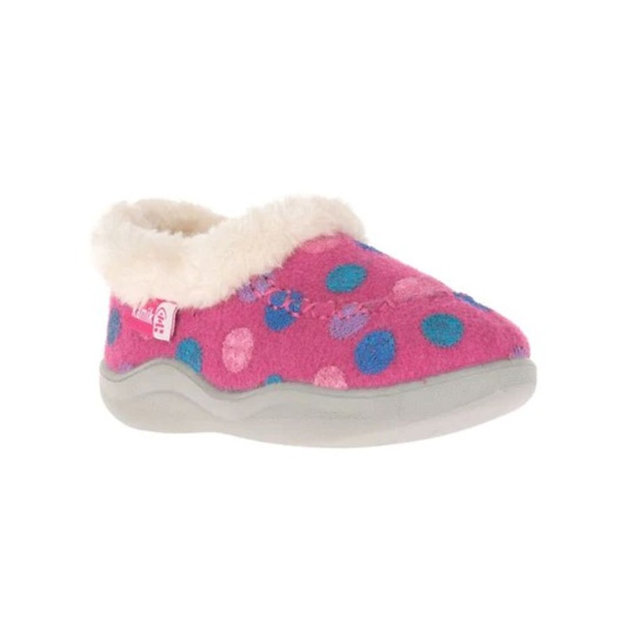 Kamik Cozycabin Pink Polka | Girls