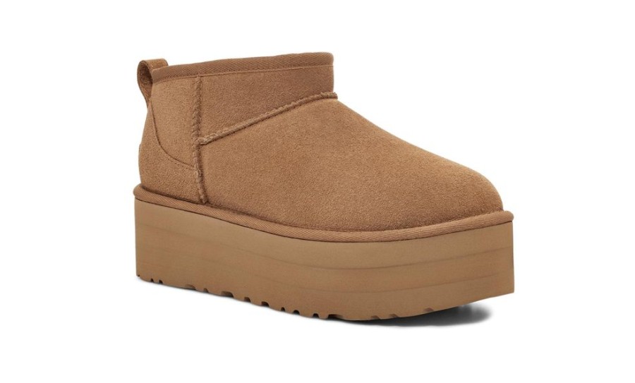 UGG® Classic Ultra Mini Platform Chestnut | Boots