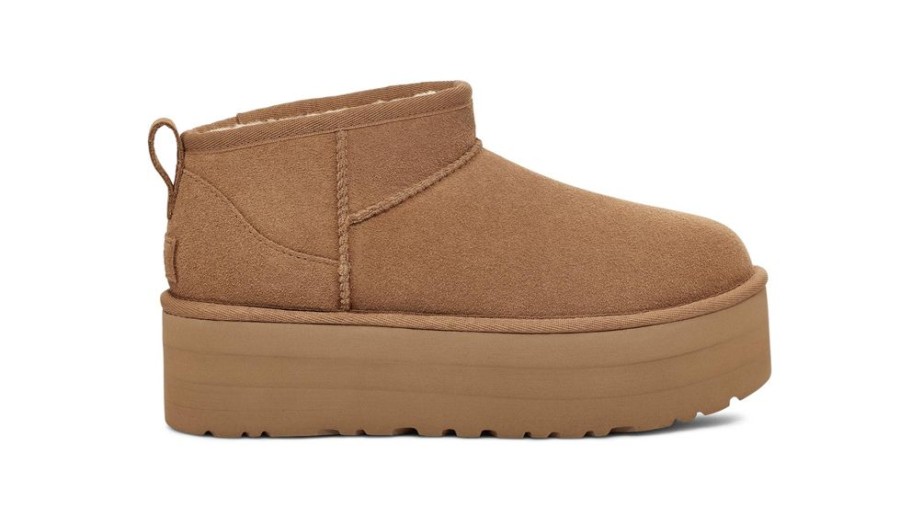 UGG® Classic Ultra Mini Platform Chestnut | Boots