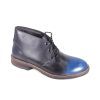 Naot Pilot Black Pale Blue Leather | Boots