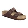 Birkenstock Arizona Habana Oiled Leather Narrow Width Hard Footbed | Sandals