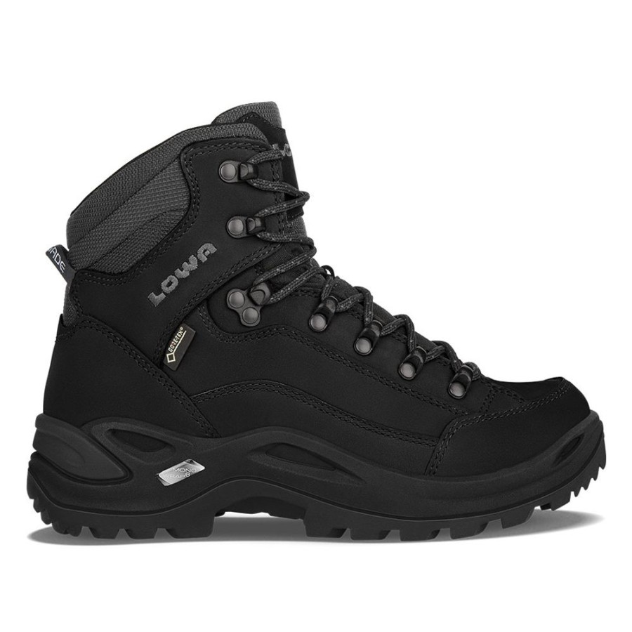 Lowa Renegade Wide Gtx Mid Deep Black Men'S | Boots