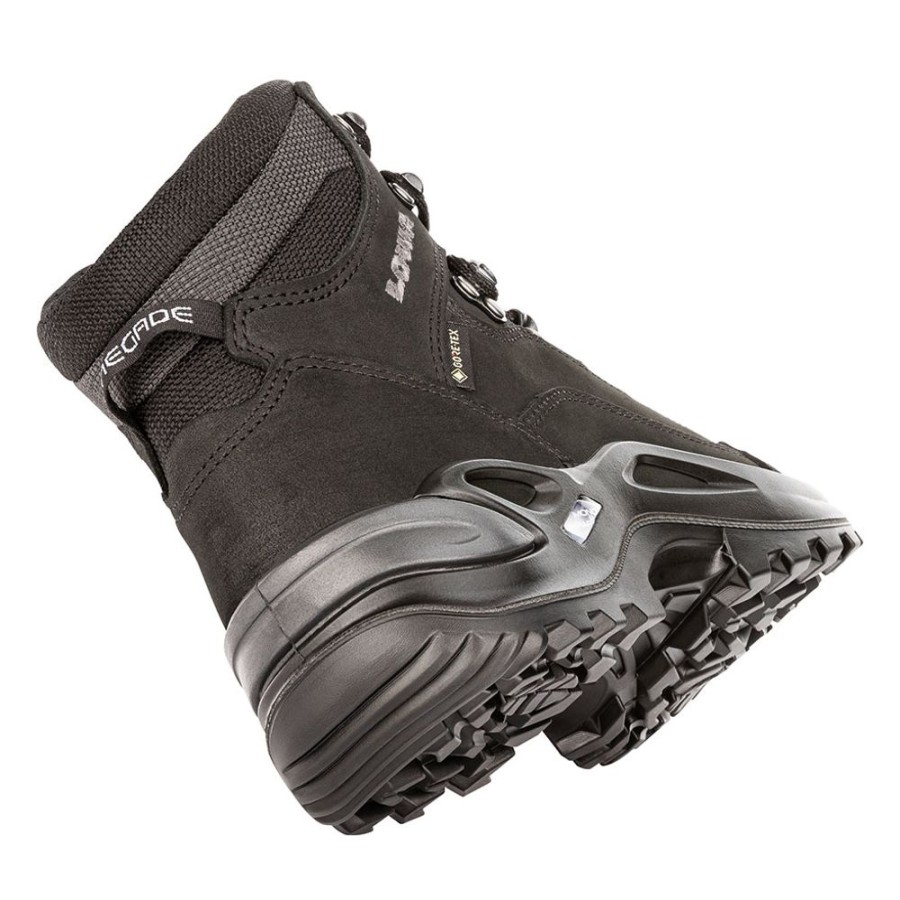 Lowa Renegade Wide Gtx Mid Deep Black Men'S | Boots