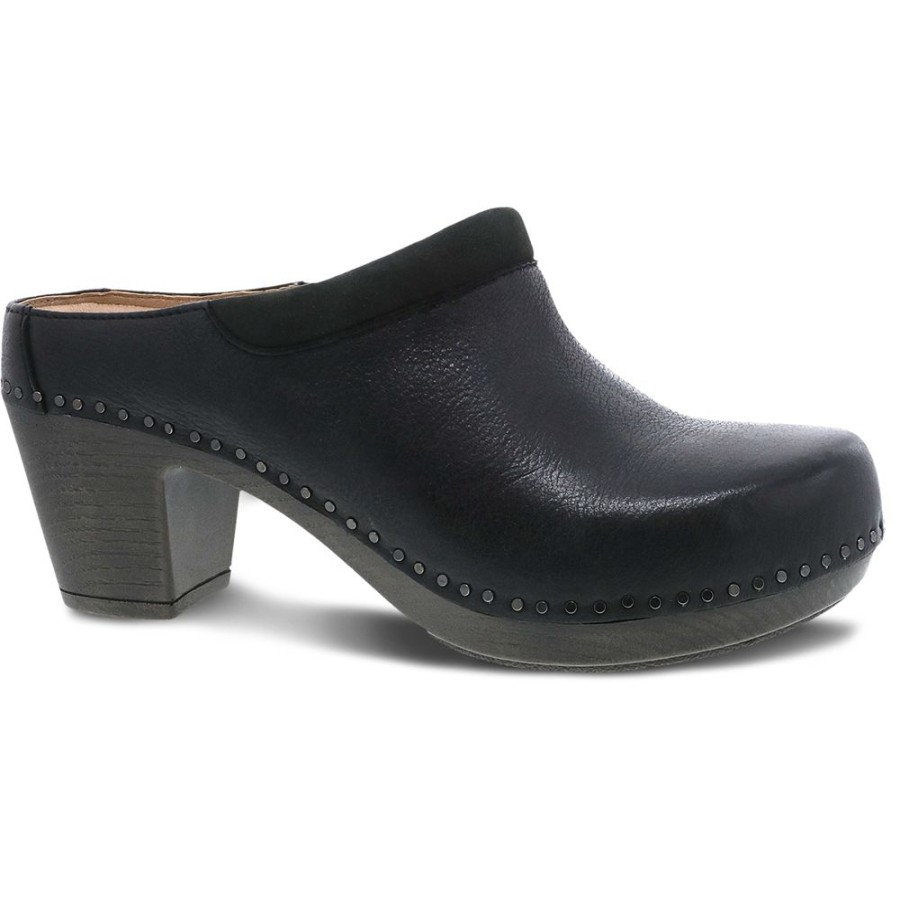 Dansko Sammy Black Milled Leather Women'S | Dress