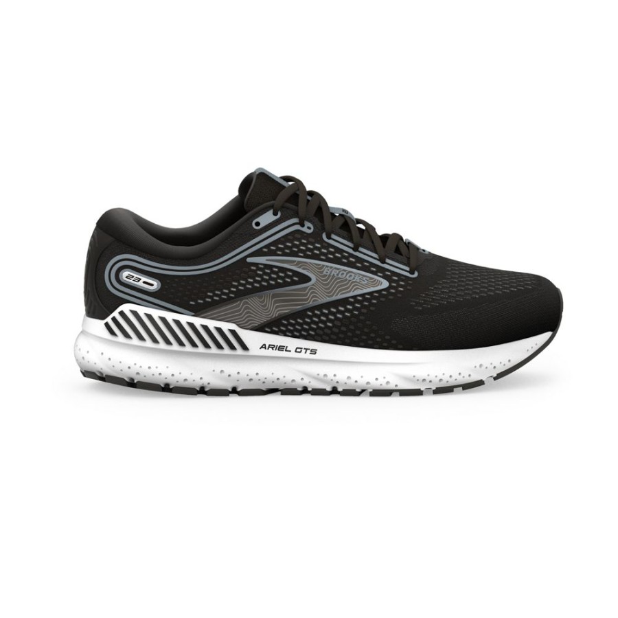 Brooks Running Ariel 23 Black Grey White Women'S | Athletic