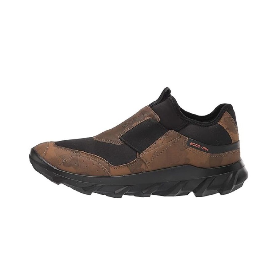 Ecco Mx Lo Slip On Tarmac Black Men'S | Casual