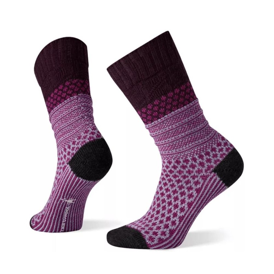 Smartwool Popcorn Cable Purple Mist | Socks