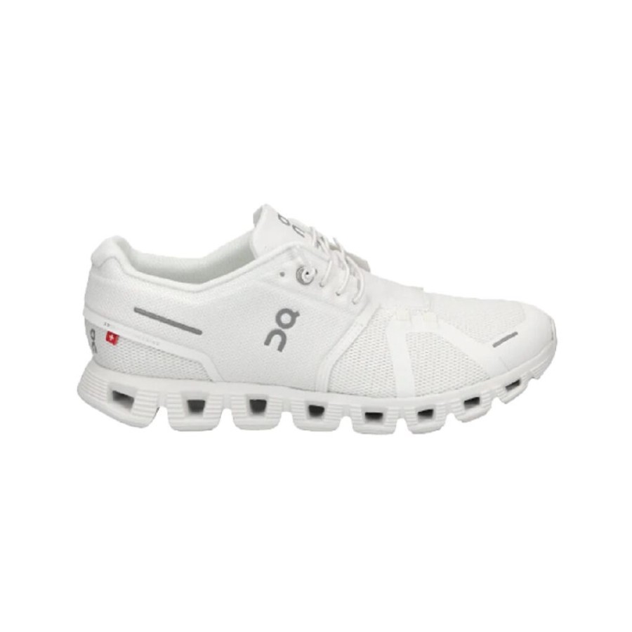 On Cloud 5 All White Men'S | Athletic