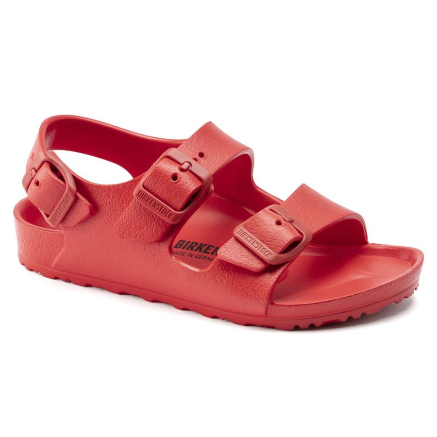 Birkenstock Milano Kid'S Eva Active Red Narrow Width | Girls