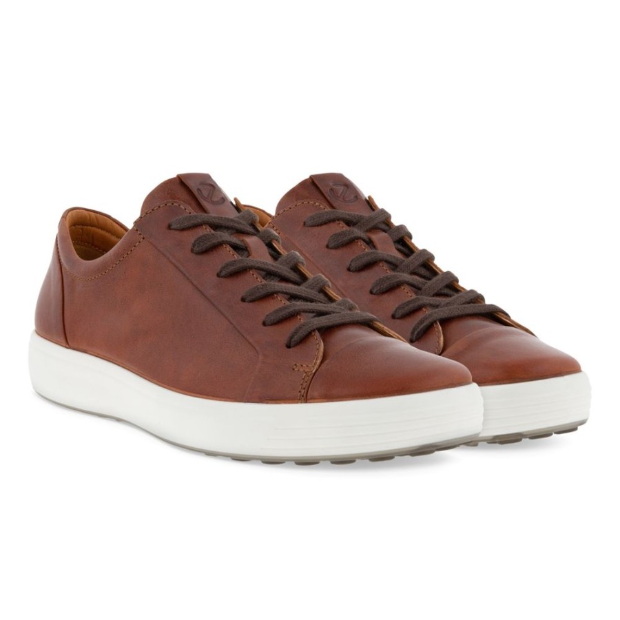 Ecco Soft 7 Shoe Cognac Men'S | Casual