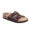 Birkenstock Granada Habana Oiled Leather Regular Width Soft Footbed | Sandals