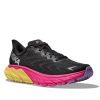 Hoka Arahi 6 Black Pink Yarrow Women'S | Athletic