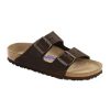 Birkenstock Arizona Habana Oiled Leather Narrow Width Soft Footbed | Sandals