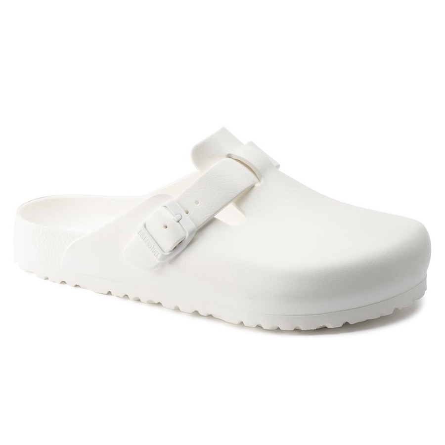 Birkenstock Boston Eva White Narrow Width | Clogs