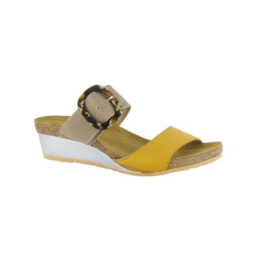 Naot Kingdom Marigold Khaki Beige | Sandals