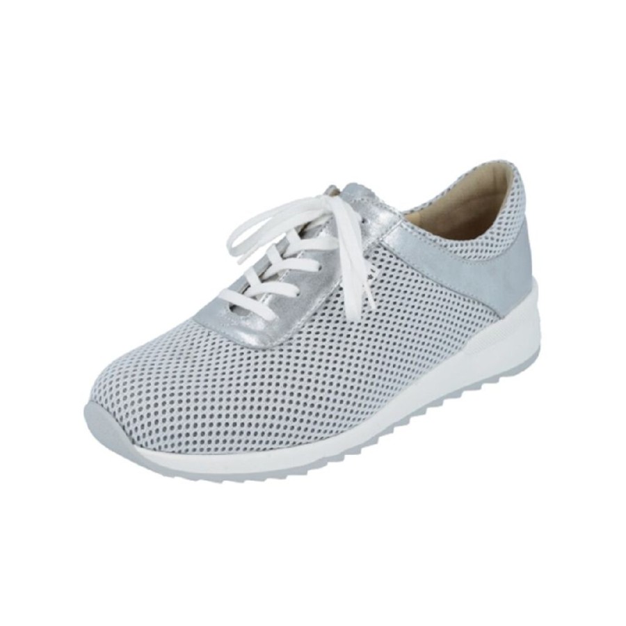 Finn Comfort Cerritos Weiss Silber | Casual