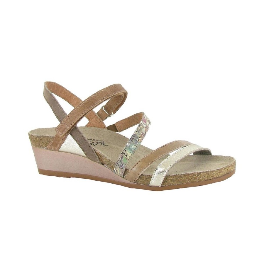 Naot Hero Radiant Gold Leather | Sandals