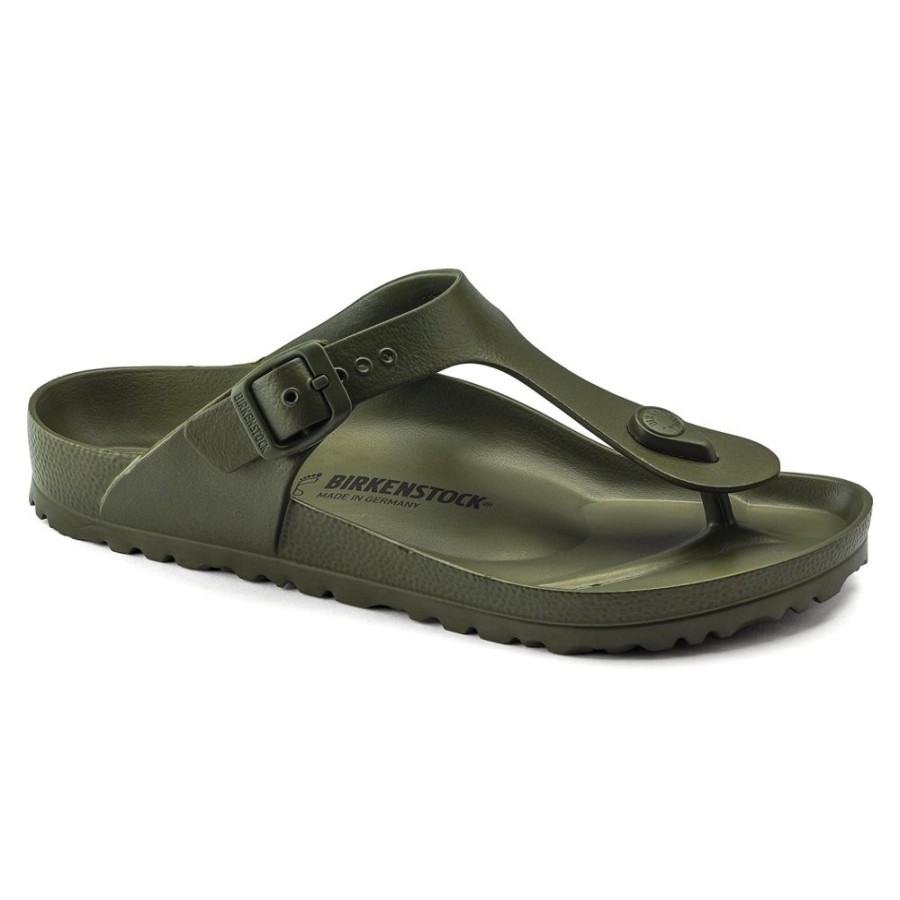 Birkenstock Gizeh Eva Khaki Regular Width | Sandals