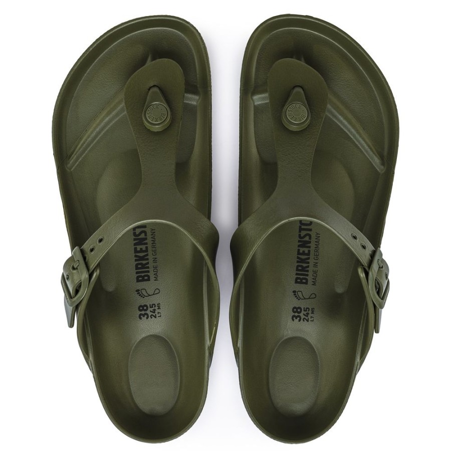 Birkenstock Gizeh Eva Khaki Regular Width | Sandals