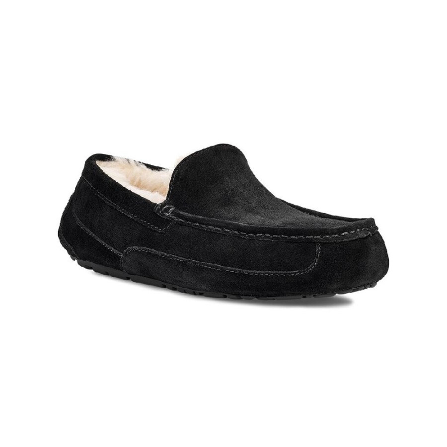 UGG® Ascot Wide Black Men'S | Slippers