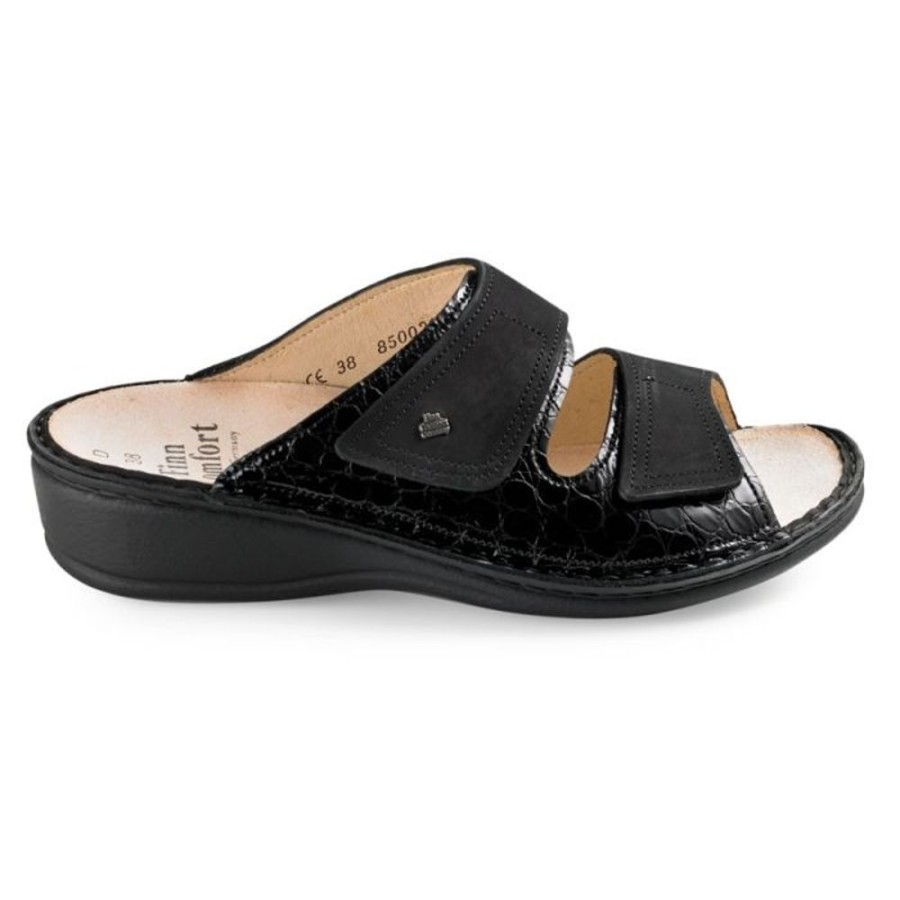 Finn Comfort Jamaica Froggy Schwarz | Sandals